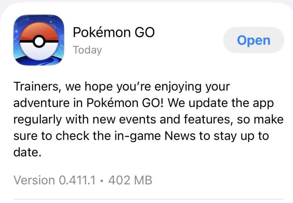 Version 0.411.1 rolling out. Fixes Adventure Sync constantly switching to off.