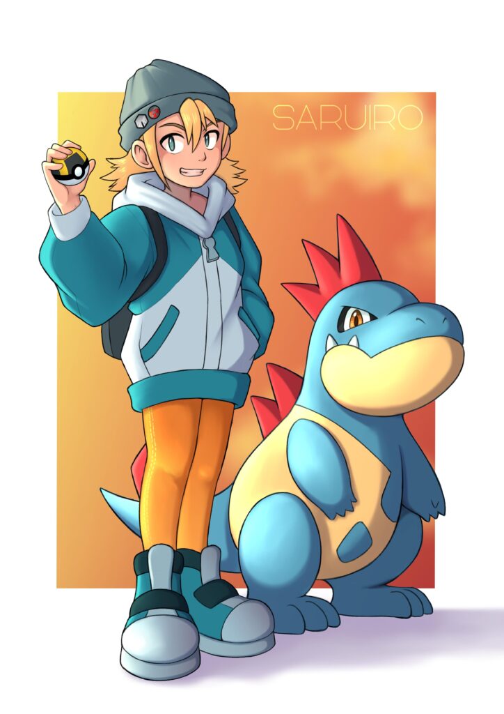Croconaw and I [OC]