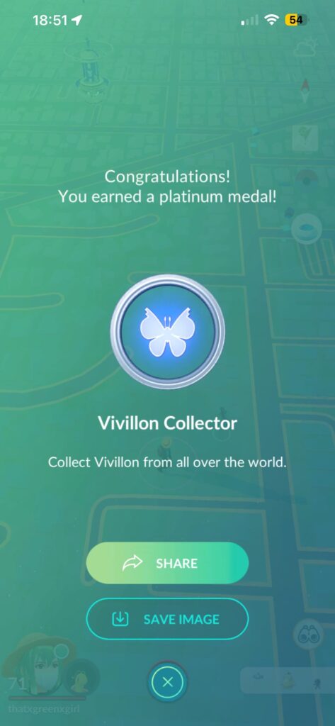 Finally finished my Vivillion dex!