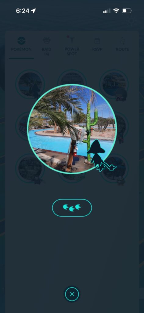 I found a lake trio member in inaccessible area