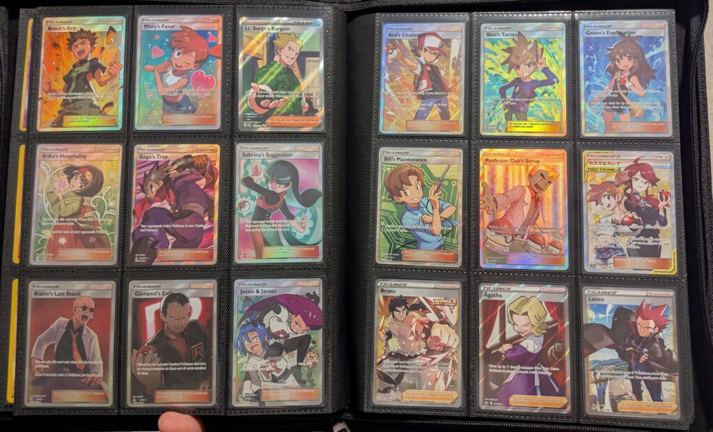 My Gen 1 trainer dedication page is complete! 😁
