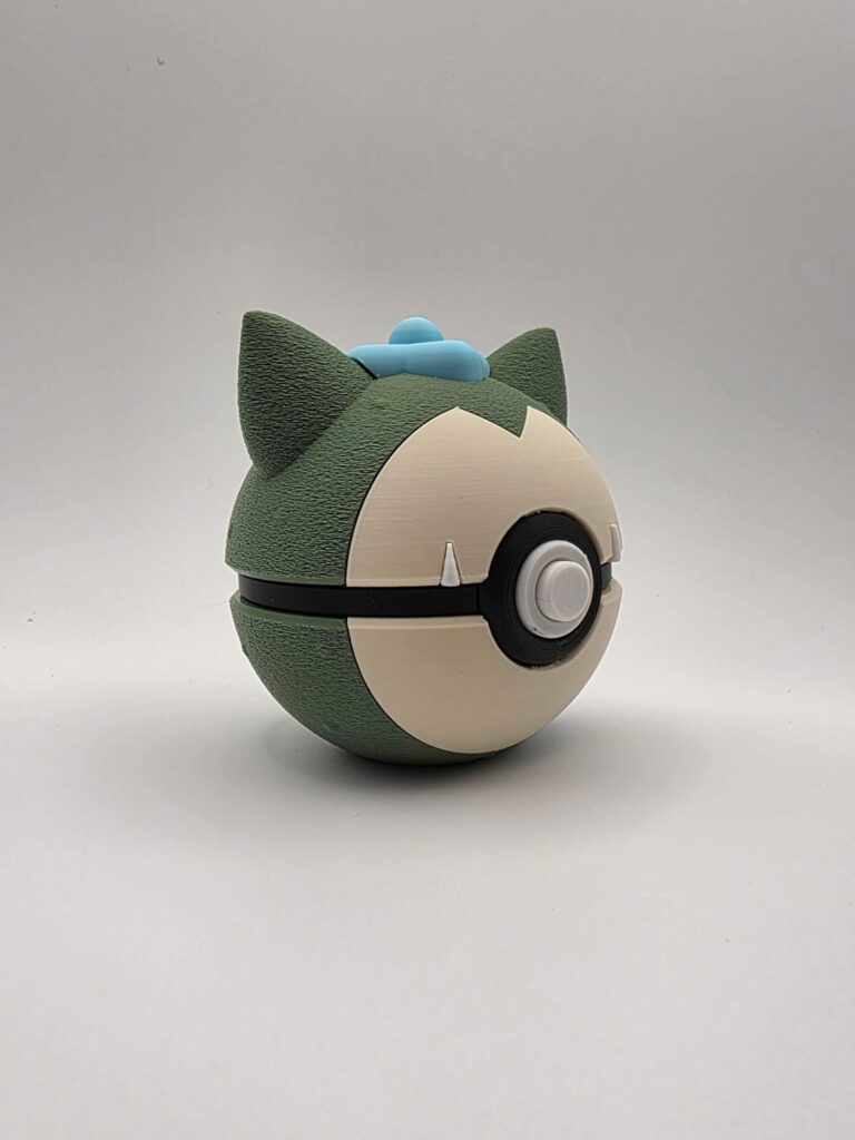 Mosslax Themed Pokeballs