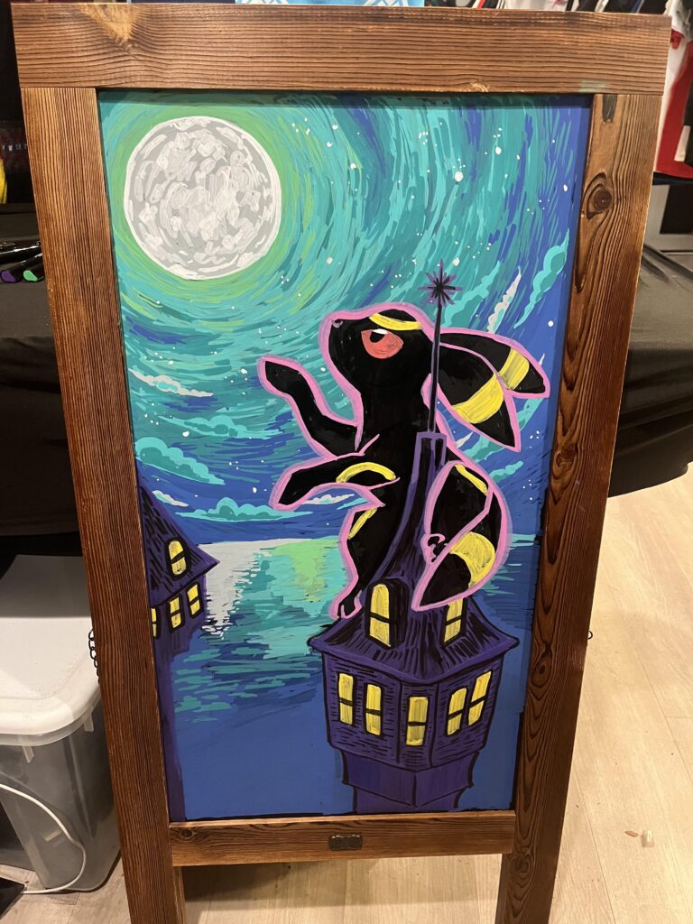 Moonbreon Almost Ready For The Sidewalk