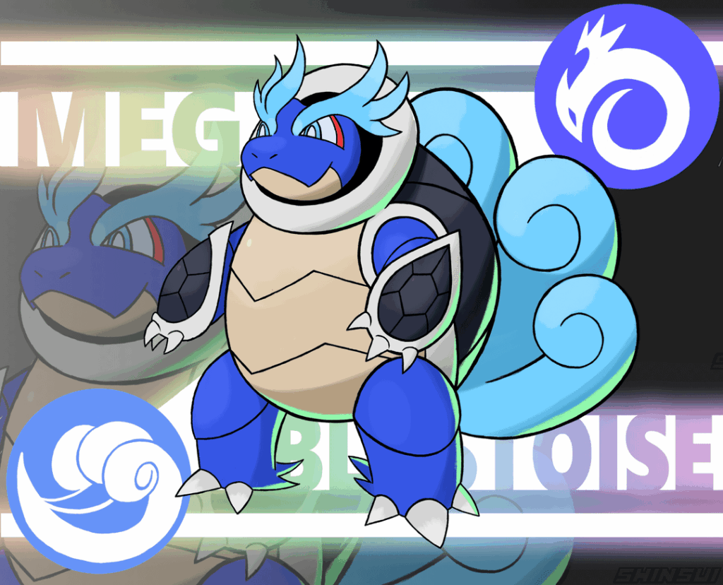 My take on Mega Blastoise and Venusaur Z