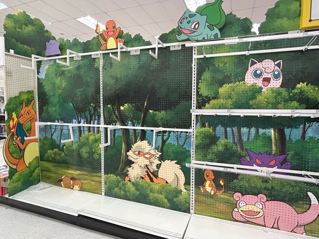 New Pokemon section at Target!