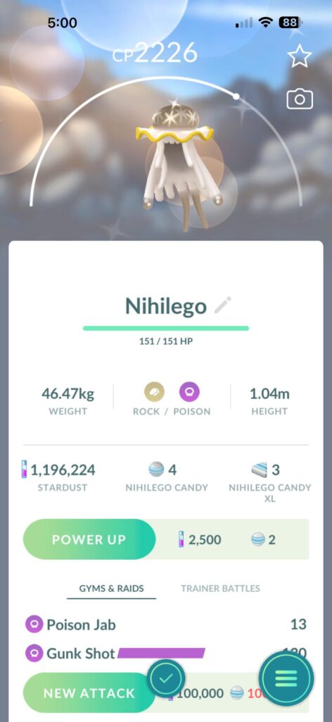 First raid and I get the shiny!