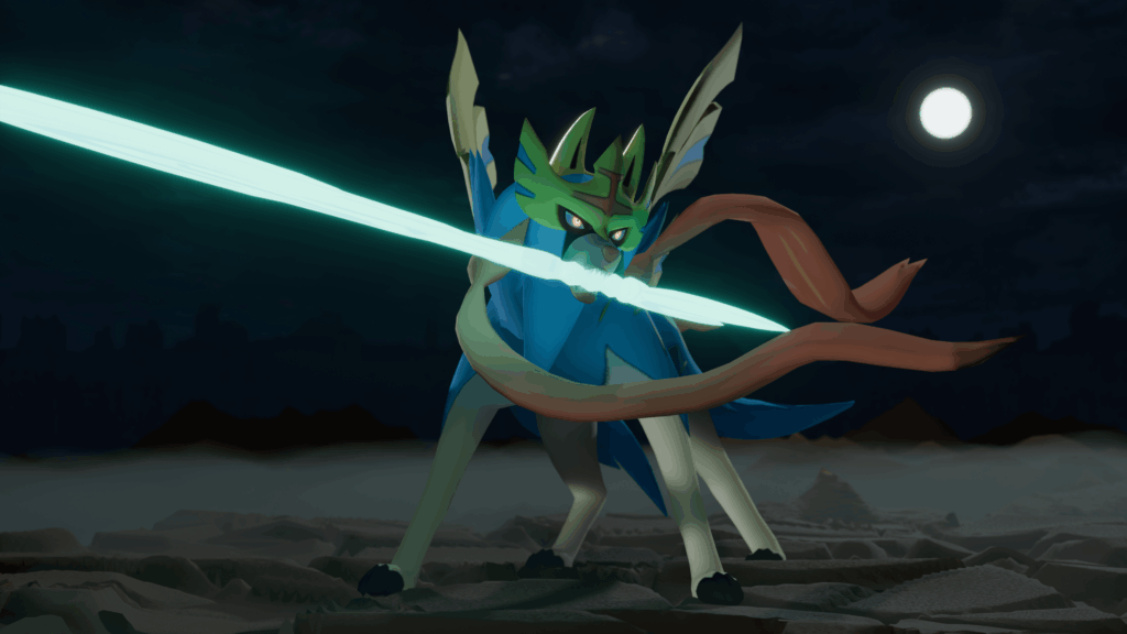 Zacian posing [OC]