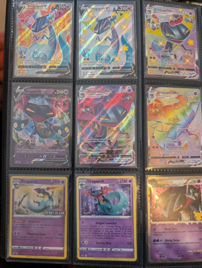 Complete Dragapult Family Collection