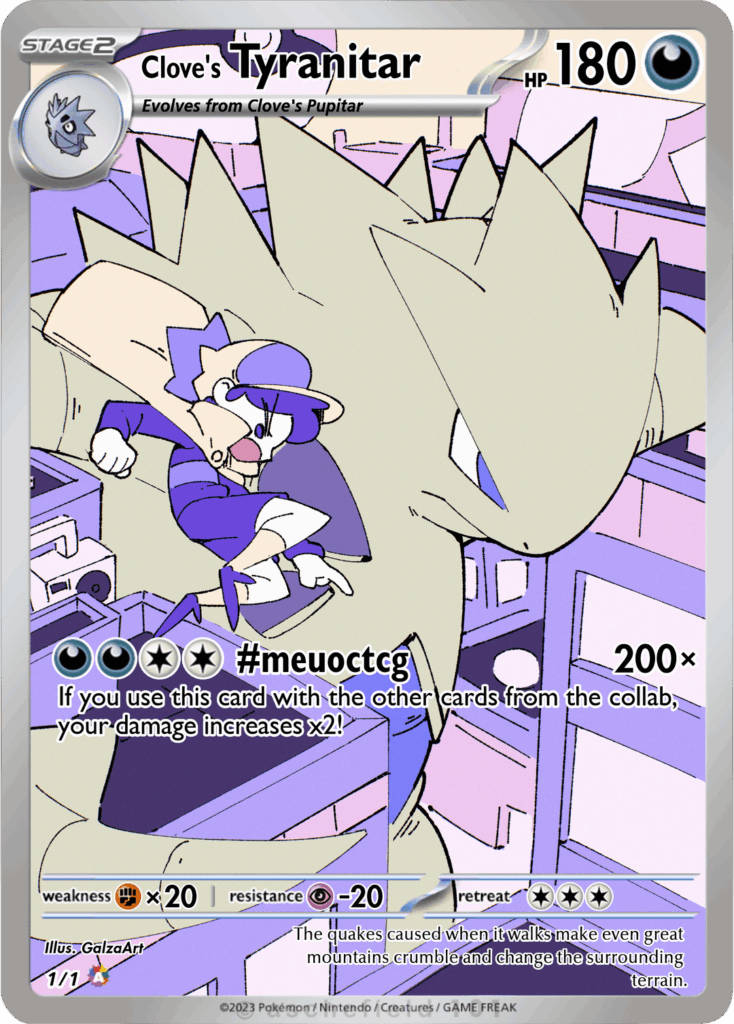 Me and my friends made a collab where we put our ocs on a pokemon cards!