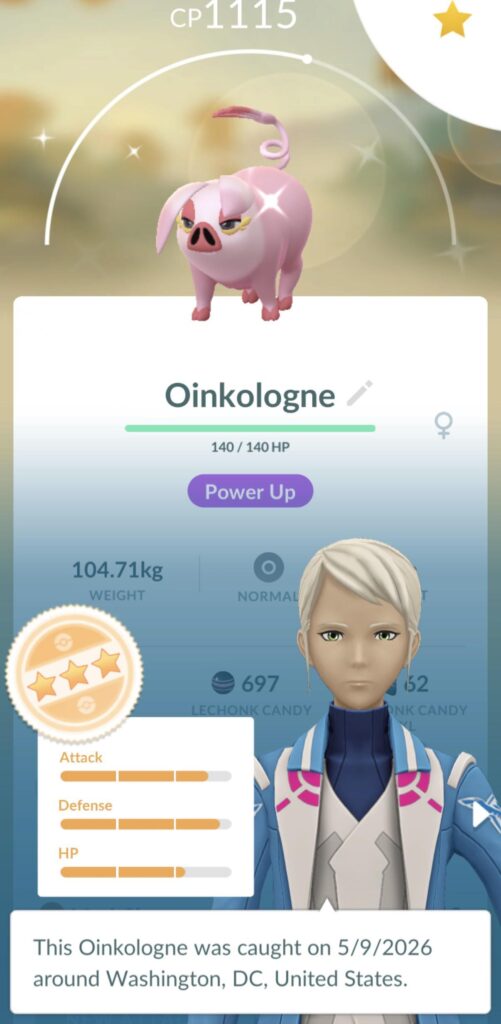 A nice conclusion to the Lechonk Event