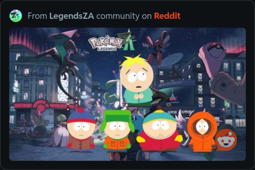 What if the four boys from South Park (+butters) were the MCs of Legends ZA instead?