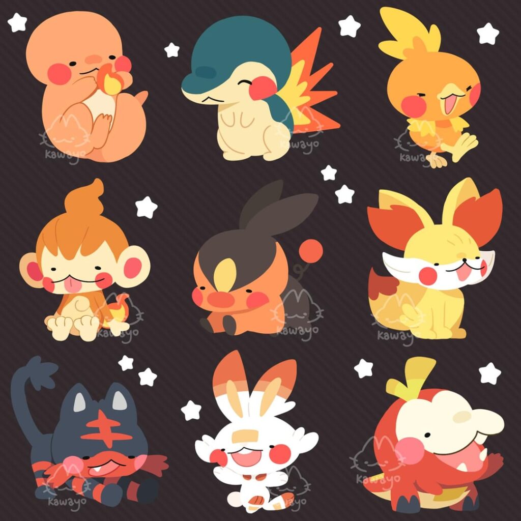 [OC] the fire starters today!! C: