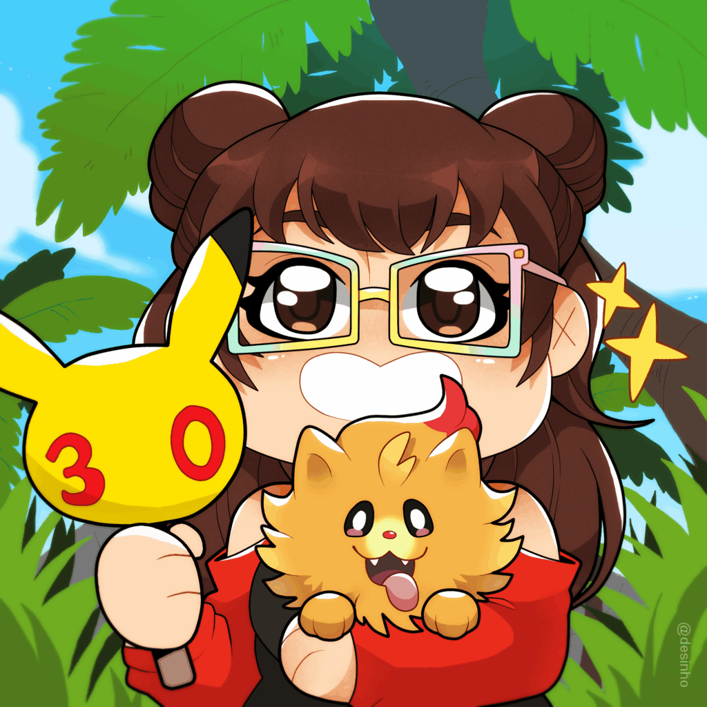 [OC] Ember and Pombon 🌴