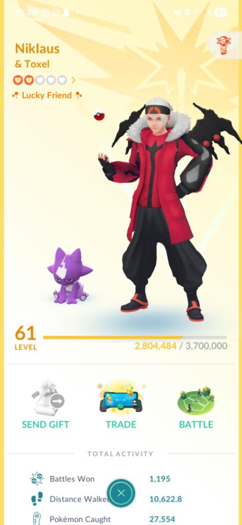 Looking for someone who used lucky trinket