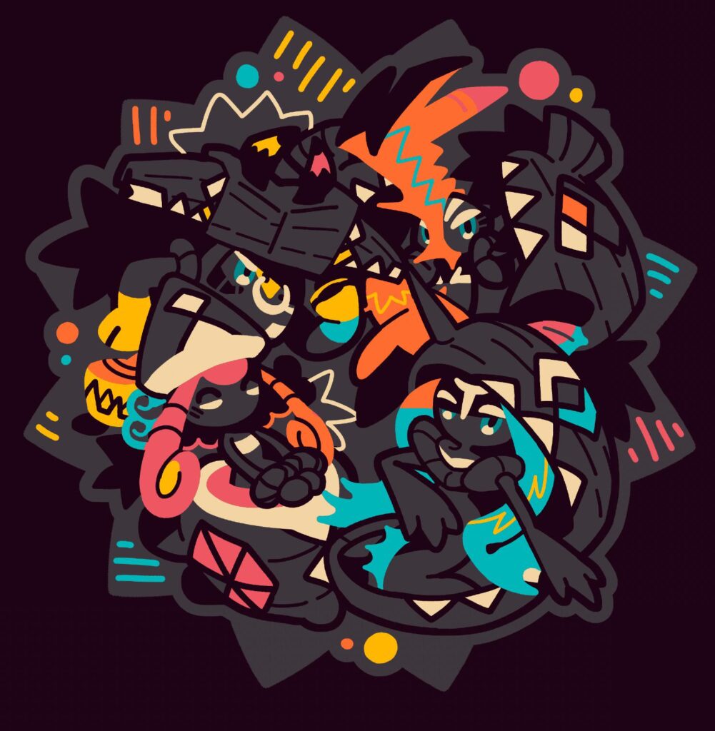 [OC]the tapus!