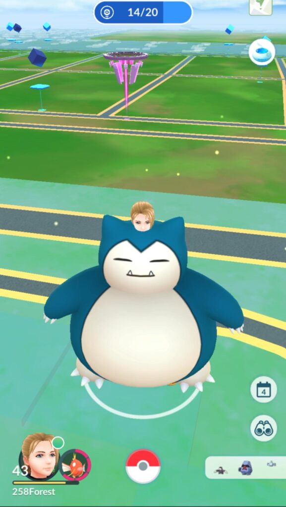 Snorlax spawned at my exact location when I opened the app