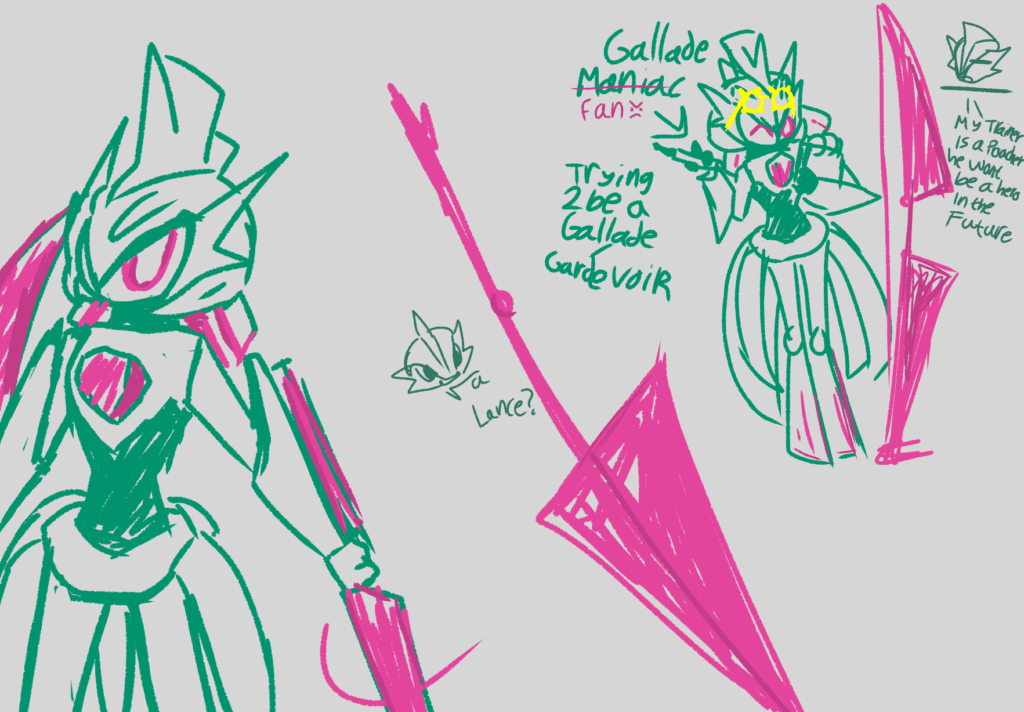 [OC] Iron Valiant should have more than one variant of it's weapon