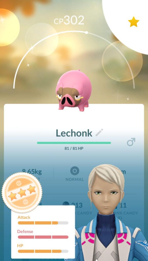Just 5 mins into the Lechonk event...