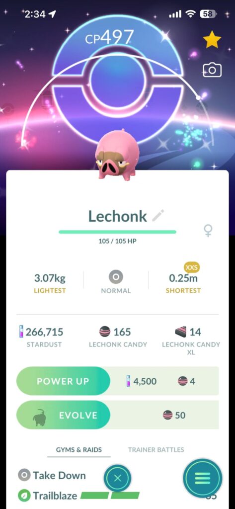 XXS Shiny Background Lechonk