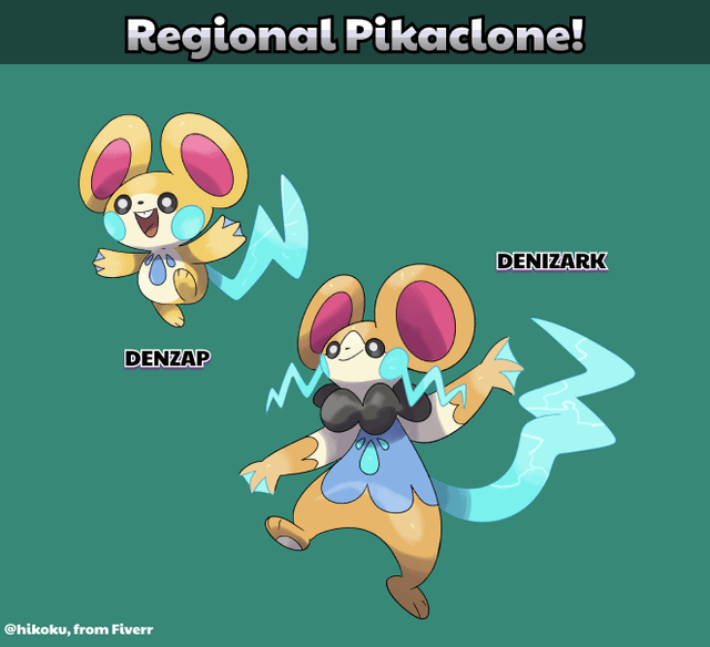 New Regional Pika-clone for Erebos Zenith, my ROMhack ⚡💧