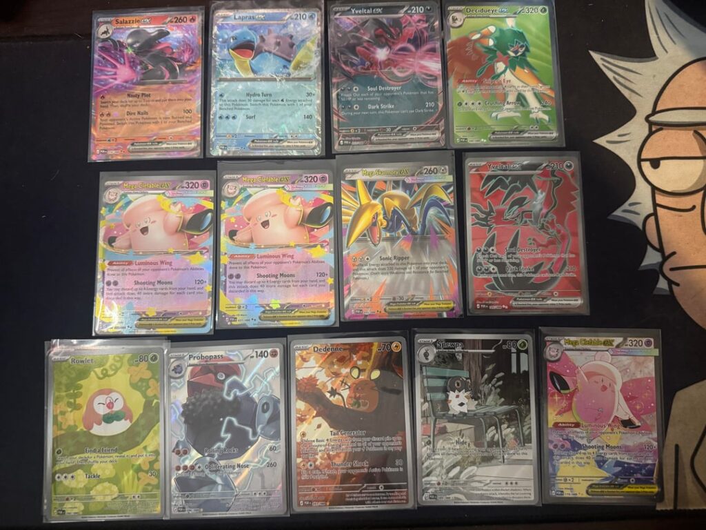 We opened our first booster box today.