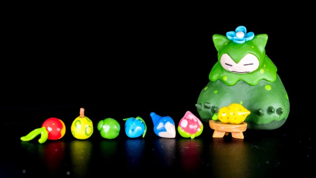 Some Pokopia themed polymer clay figurines I’ve made [OC]