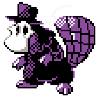 I need to dabble in sprite art more- Plaguepus (Poison/Water)