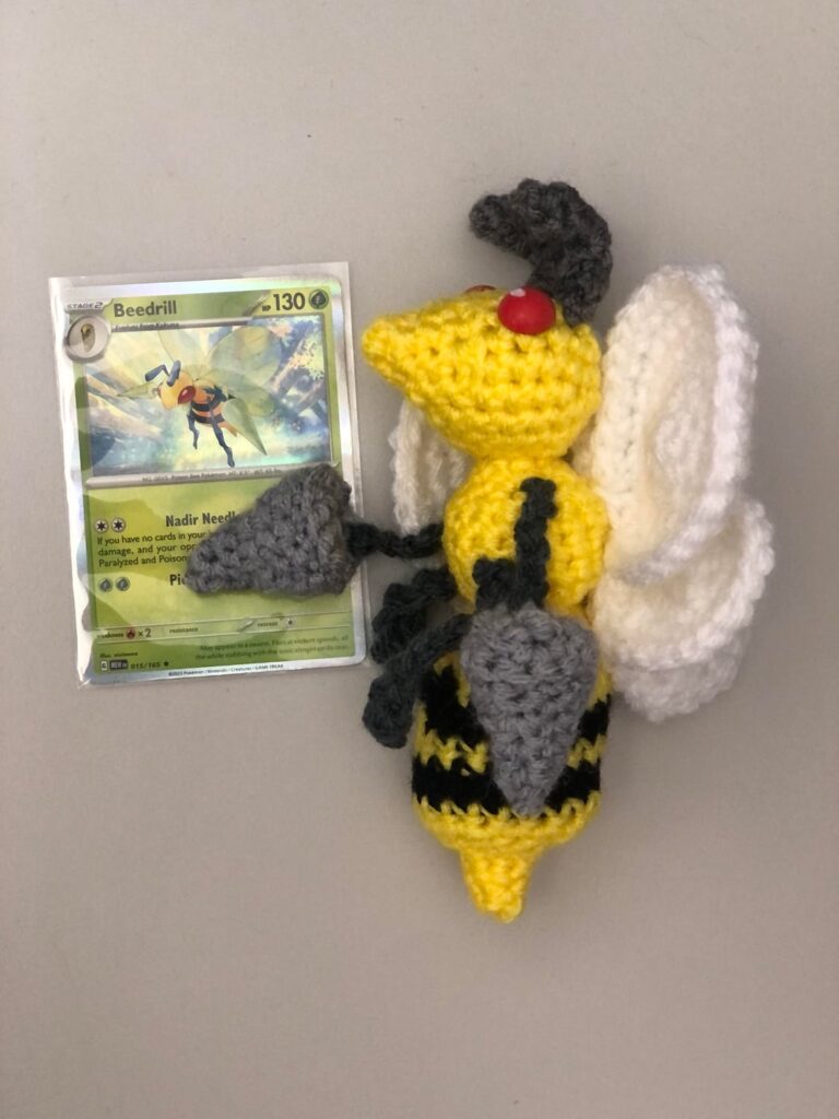 Crocheted Beedrill!
