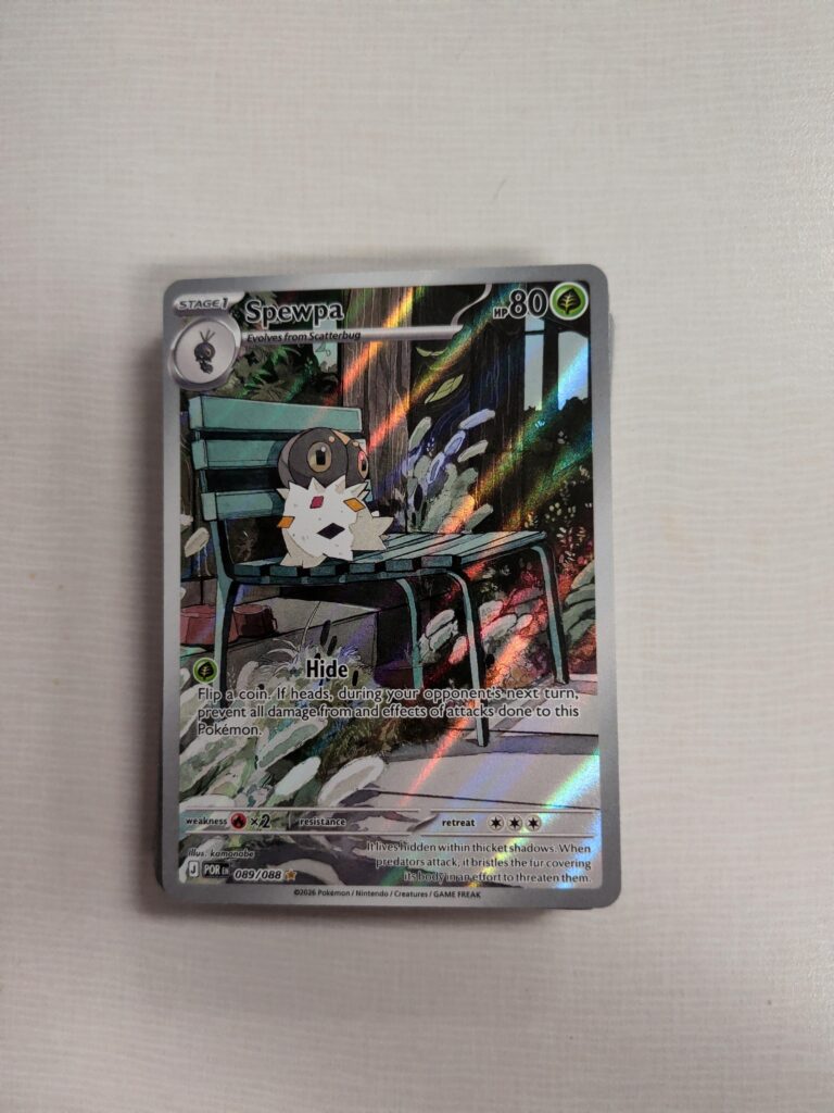 Bought a couple of single packs at my work today just for funsies and I got this lil cutie. :)