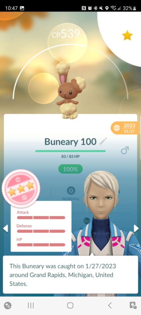Anybody else have a 0% and 100% of the same pokemon?