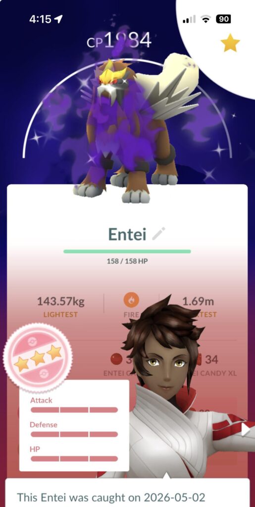 My best pokemon yet is