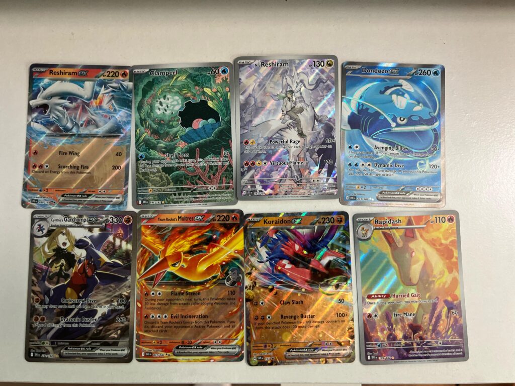 Pulls from two Kyogre Tins :)