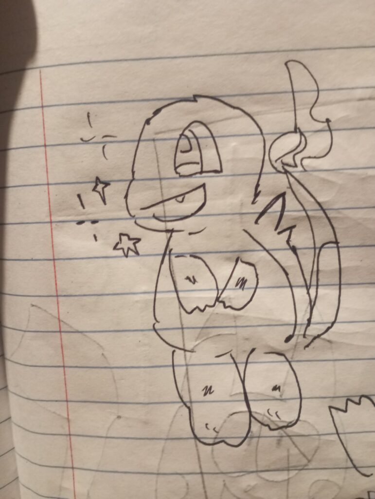 Charmander with spikes on its back!