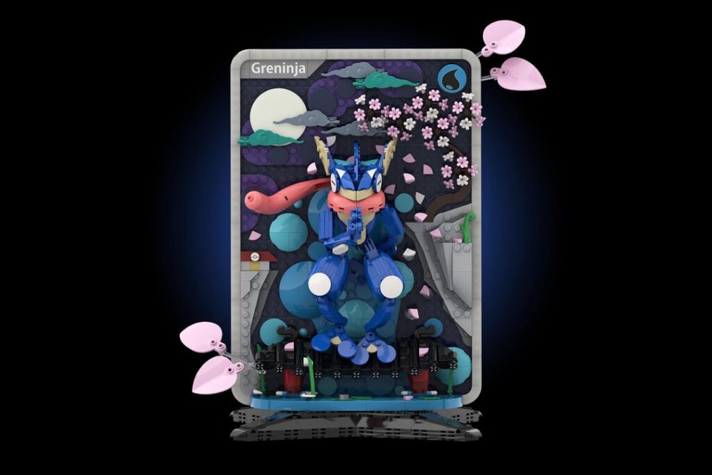 LEGO Greninja Pokemon Card