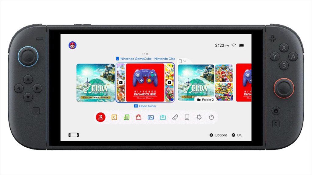 I tried to improve folders on Switch 2