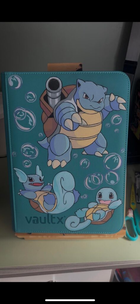 Painted binders