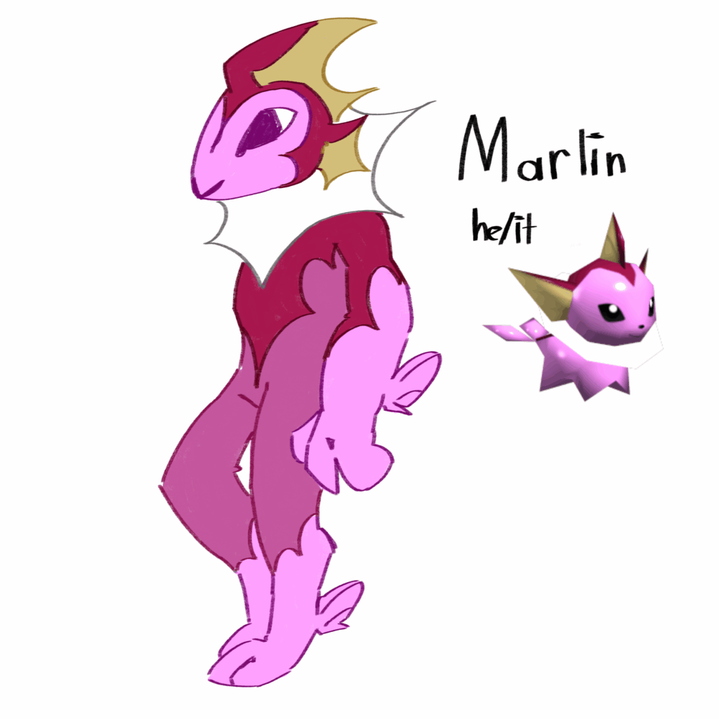 Shiny Vaporeon OC! (Original content)