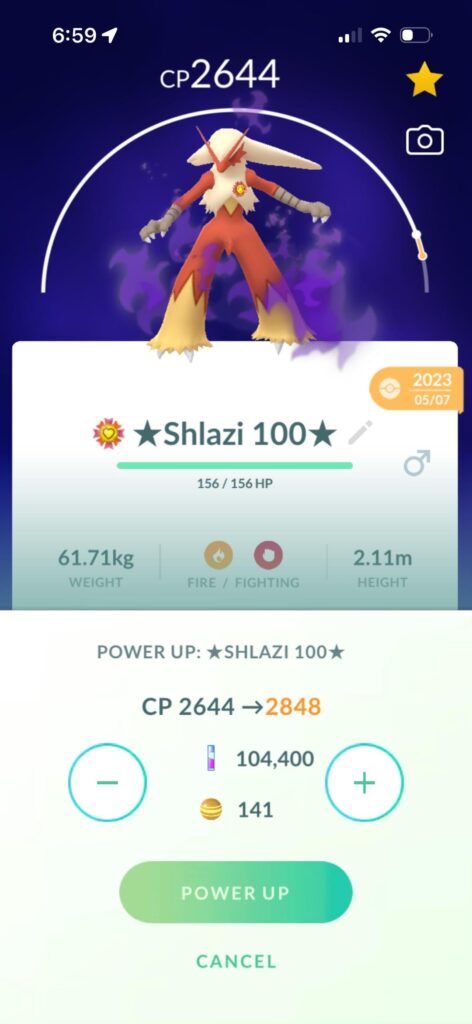 Shadow Pokemon taking less resources to power up than they’re supposed to?