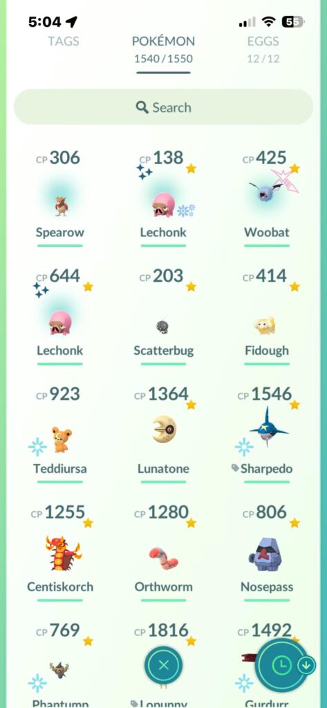 Com day got 2 shiny, male and a female(with special background).