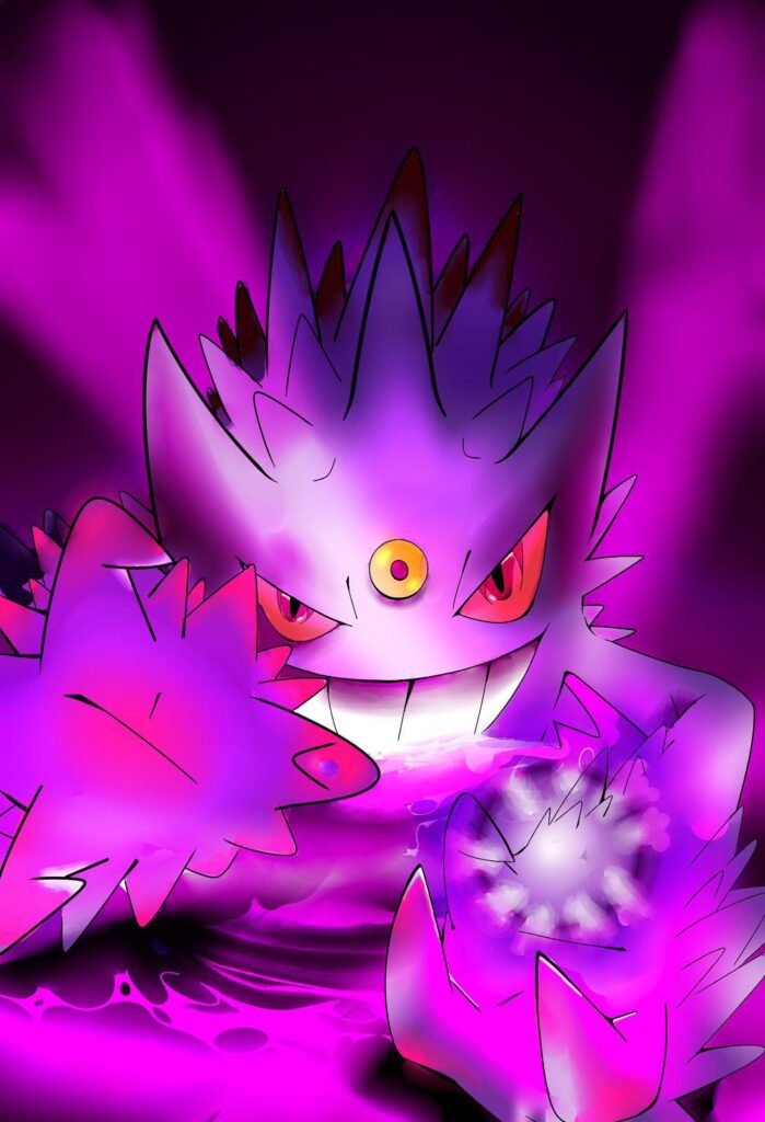 Mega Gengar fan art!
