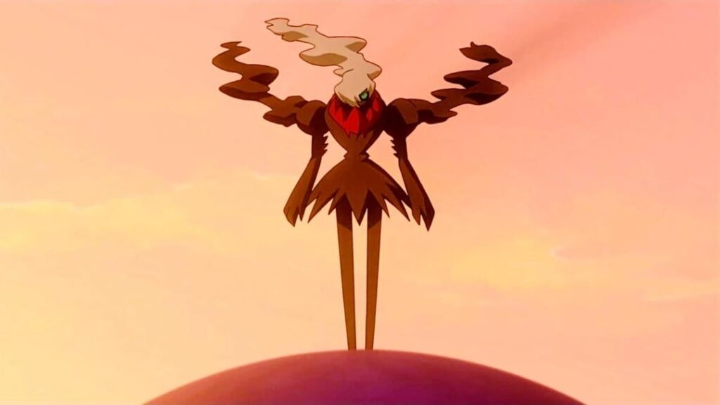 I think Darkrai is aura farming in rise of darkrai and legend za dlc.