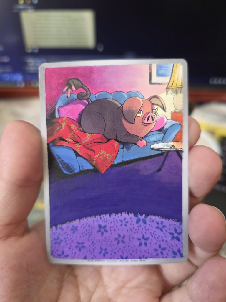 [OC] Oinkologne painted full art