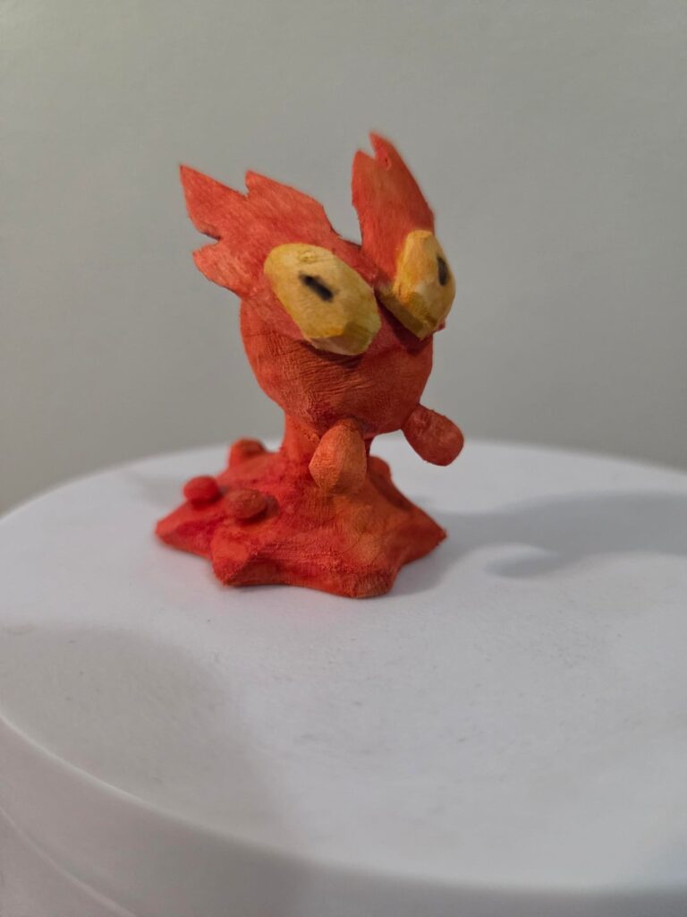 Wooden slugma (37/100)