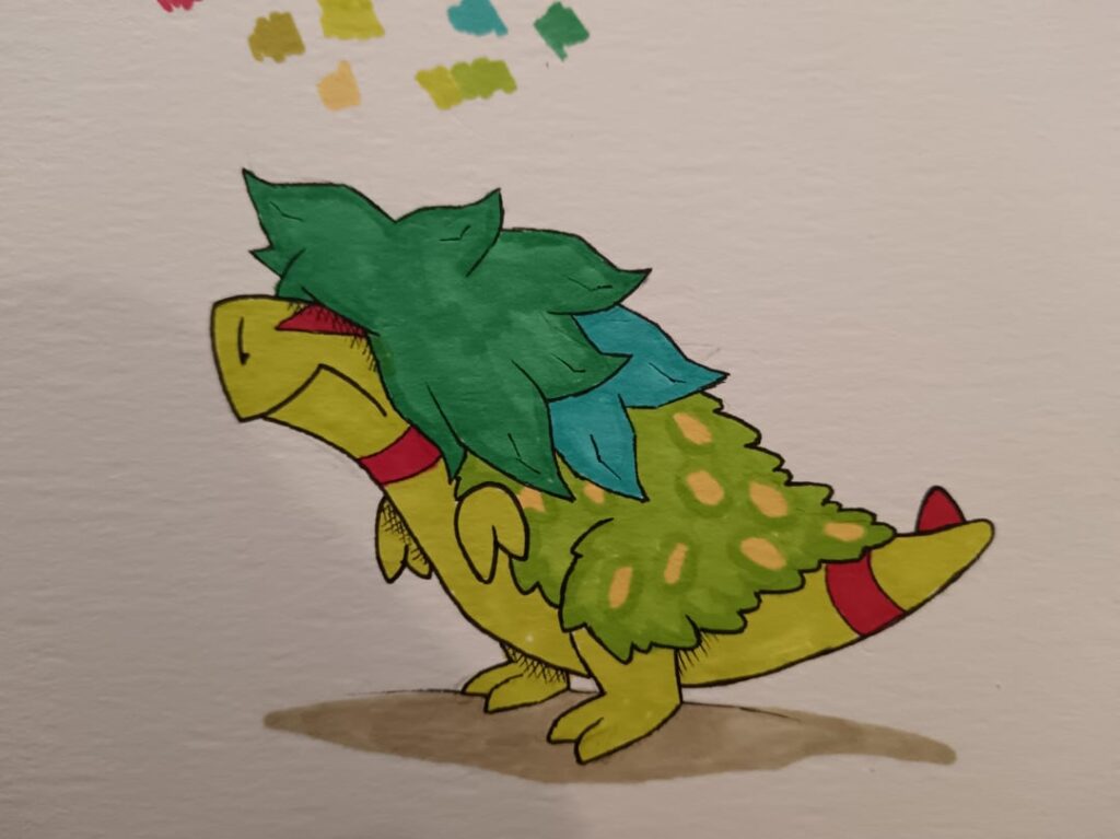 Second evolution for grass starter
