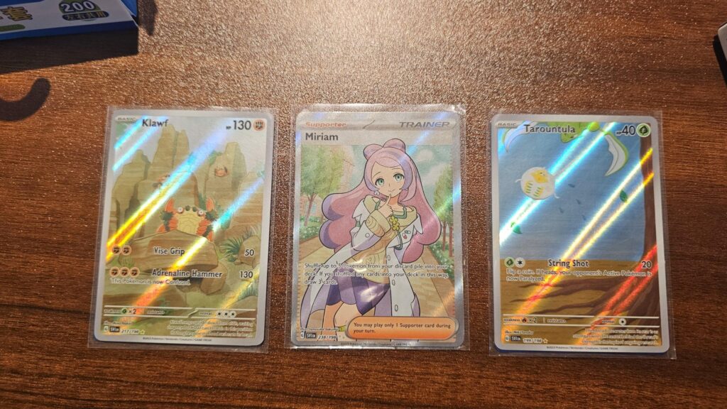 First hit experience from pulls. 3 hits from 4 packs 🥹❤️