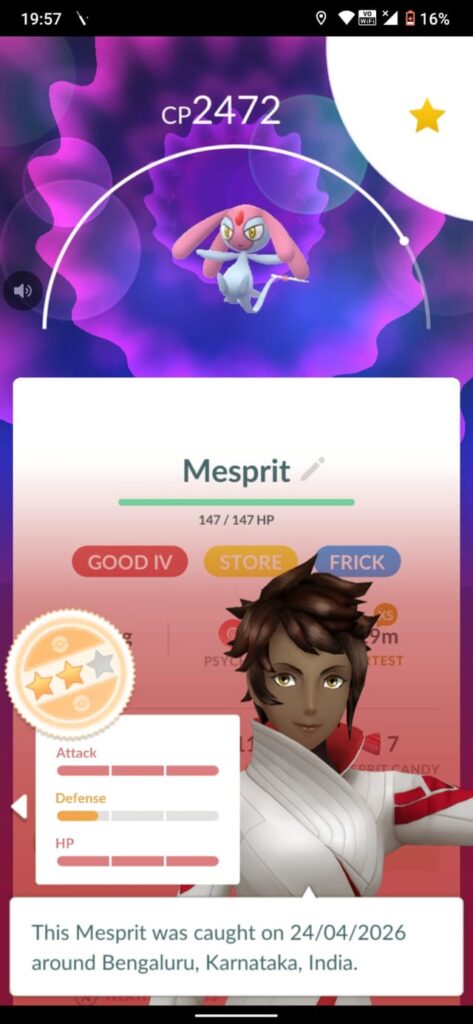 I found 2 Mesprit spawns in the wild in a span of 10 days
