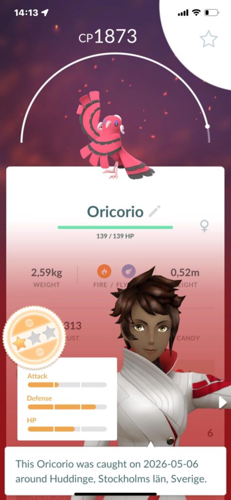IV stats and attacks