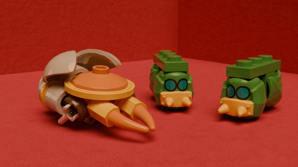 LEGO Grubblin and Charjabug