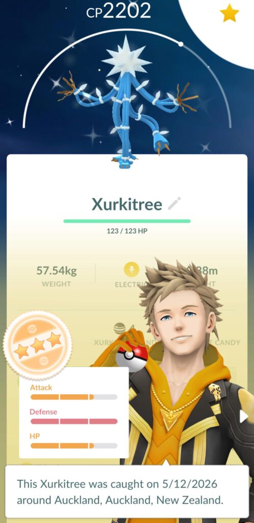So excited finally got one from a raid and it’s a SHINY