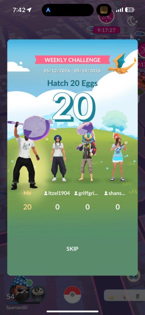 Hatched some eggs while on a run 🥚